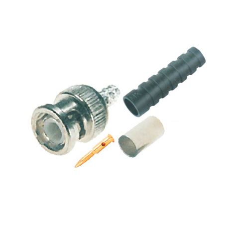 MX BNC Connector Crimping Type Durlin For MX RG 58 Cable Pin Gold