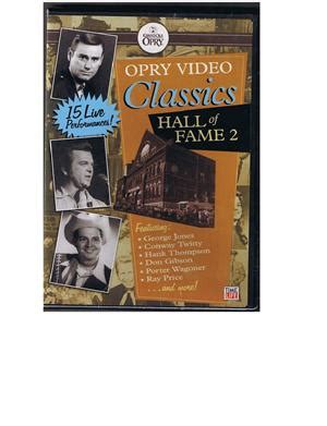 Opry Video Classics Hall Of Fame 2 Collectible DVD Country Music