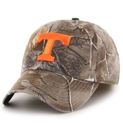 47 Brand Tennessee Volunteers Camo Realtree Franchise Fitted Hat