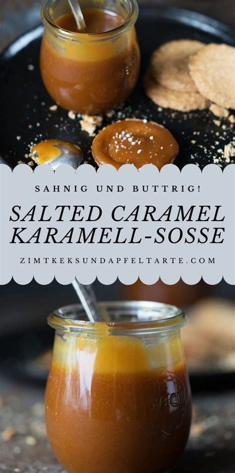 Rezept F R Sahnige Karamellso E Zum Selber Machen Salted Caramel