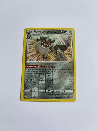 Pokémon Tcg Perrserker De Galar Reverse 128 202 Cuotas sin interés