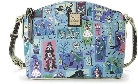 Disney Haunted Mansion Crossbody Bag By Dooney Bourke