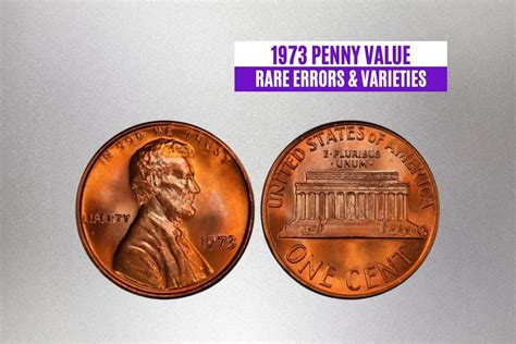 1973 Lincoln Memorial Penny Value Rare Errors And Varieties