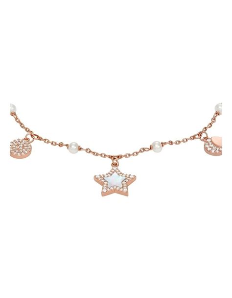 Emporio Armani Sentimental Bracelet In Rose Gold MYER