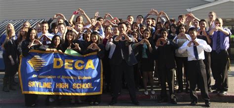 Skyline Deca Program Wins Regional Competition Sends 90 To State