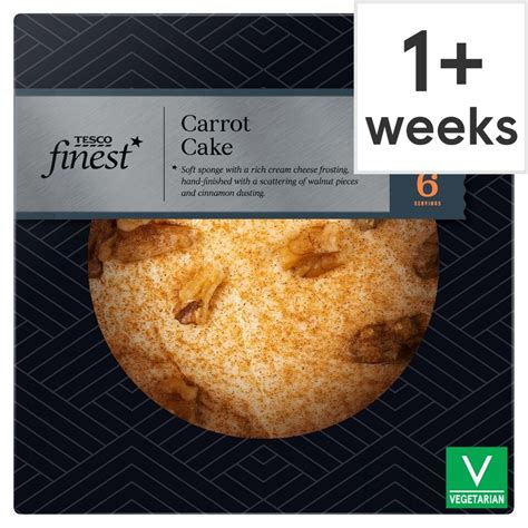 Tesco Finest Carrot Cake Tesco Groceries