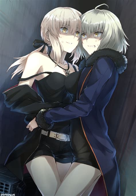 Alter Saber Alter Jeanne Darc【fategrand Order】 Moe Anime Anime Girls Fate Stay Night