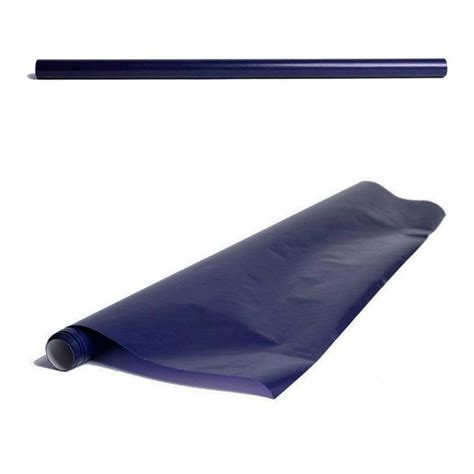 Papel Lustre Azul Oscuro X 10 Pliegos Offi