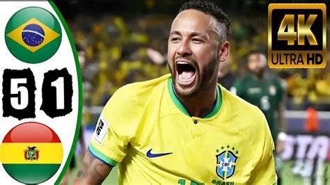 Neymar Goals Brazil Vs Bolivia All Goals And Extras Highlight