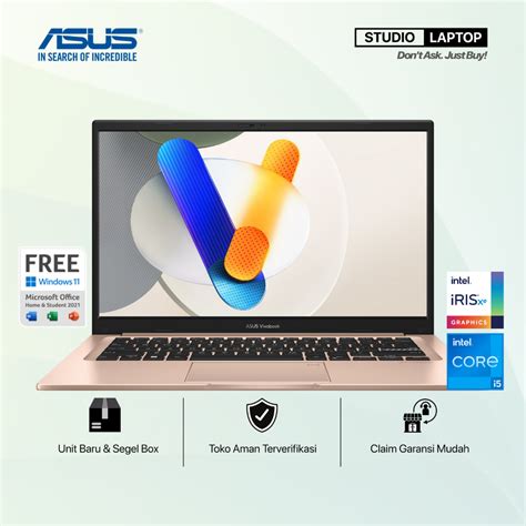 Jual Asus Vivobook A Za Core I U Ram Gb Gb Ssd