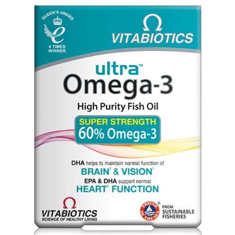 Vitabiotics Ultra Omega 3 60caps Youpharmacy Gr