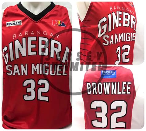 Pba Finals Edition Justin Brownlee Barangay Ginebra Full