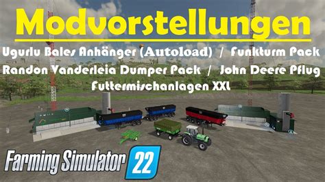 LS22 Modvorstellung HD Ballen Autoload Anhänger Randon Trailer