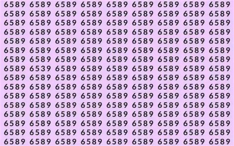 Le D Fi Ultime De L Illusion Optique Trouver Le Num Ro Parmi