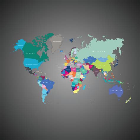 World map with black and white background 35805640 Vector Art at Vecteezy