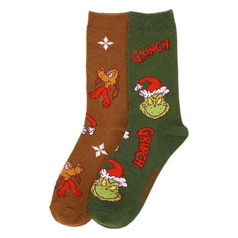 The Grinch Jrs Crew Sock Pack