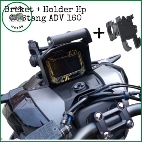 Jual Breket Holder Hp Gps ADV 160 150 Tempat Dudukan Hp Gps ADV 160 150