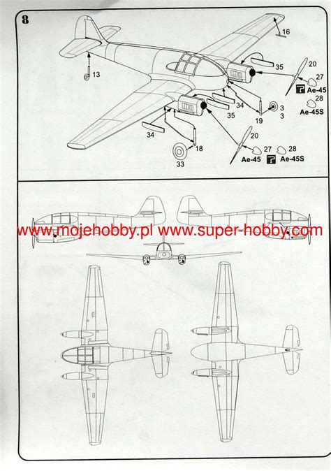 Aero Ae S Super Aero Pt Ii Model Do Sklejania Kovozavody Prostejov