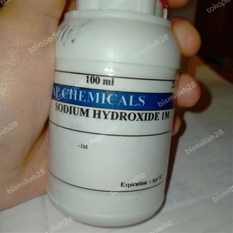 Jual Naoh 1m Sodium Hydroxide 1m Kota Depok Bismillah28 Tokopedia