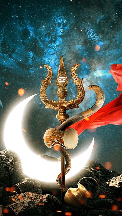 1920x1080px 1080p Free Download Har Har Mahadev Jai Mahakal Best Trishul Hd Phone