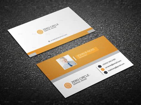 28+ Best Personal Business Card Templates - Word, AI, Pages