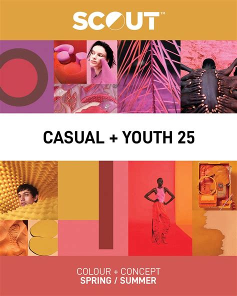 Scout Casual Youth SS 2025 Color Trends Fashion Print Design