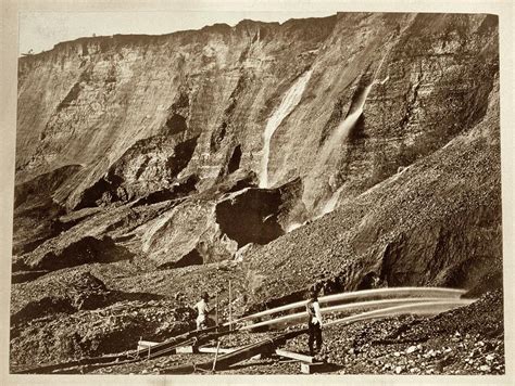 19th Century Hydraulic Gold Mining Photograph By Science Photo Library