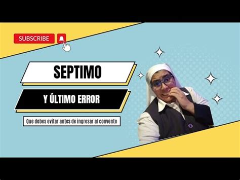 Quieres saber más sobre el último error que debes evitar antes de