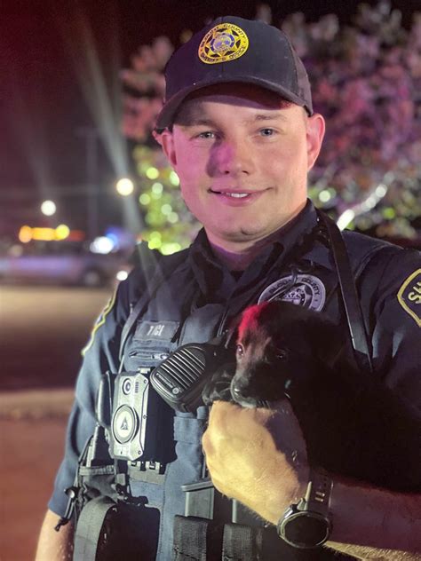 Blount County Tennessee deputy adopts puppy he helped rescue