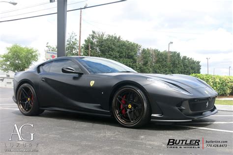 Ferrari 812 Superfast Black AG Luxury AGL42 SPEC3 | Wheel Front