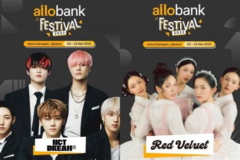 Cara Beli Tiket Allo Bank Festival NCT Dream Dan Red Velvet