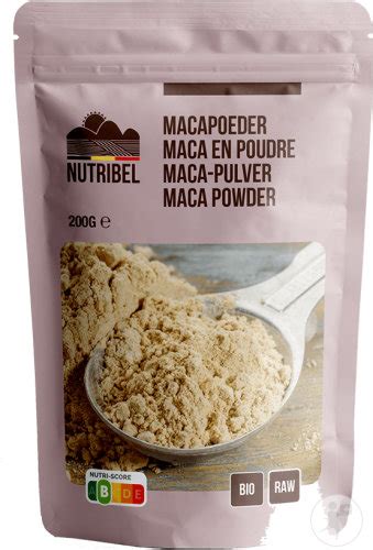 Nutribel Poudre De Maca Bio Raw 200g Apo24