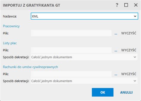 InsERT nexo Jak importować dane z Gratyfikanta GT w programach