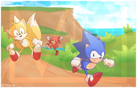Sonic Mania Poster by Vitacia-DA on DeviantArt