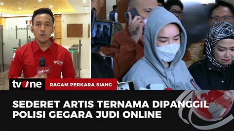 Aktris Amanda Manopo Diperiksa Sebagai Saksi Kasus Promosi Judi Online