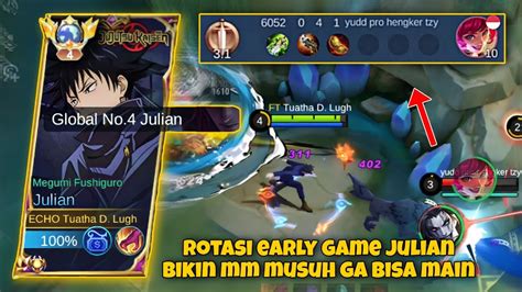 Rotasi Penting Early Game Julian Bikin Mm Musuh Kesusahan Top