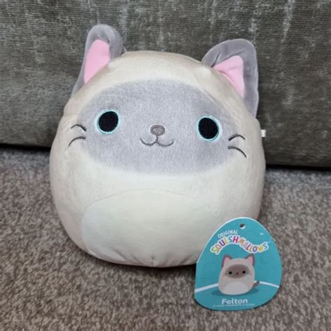 Squishmallow Felton The Siamese Cat 75 Plush Kelly Toy £1500