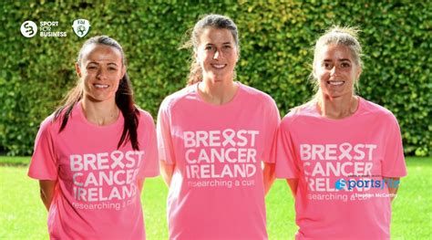 Irish Women S Team Raising Breast Cancer Awareness Sport For Business