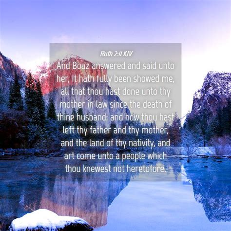 Ruth 2 11 Kjv Bible Verse Images