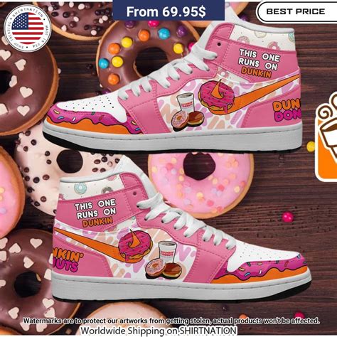 This One Run On Dunkin Donuts NIKE Air Jordan 1 Shirtnation Shop