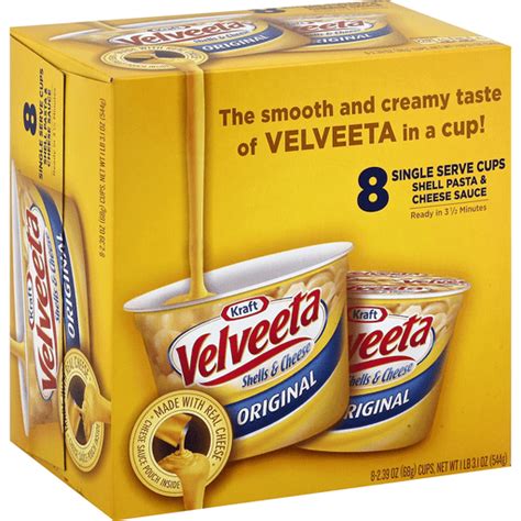 Velveeta Shells & Cheese, Original, Single Serve Cups | Pasta & Noodles | Foodtown