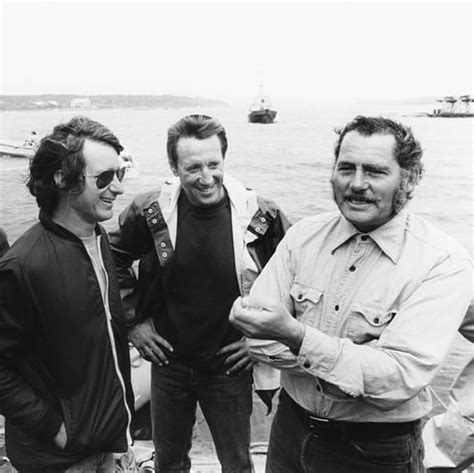 Smiling Men On Boat Jaws Movie