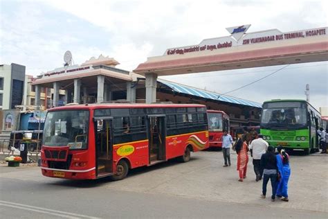 Bus from Hospet to Hampi? YES 🚌 Backpacking South India travel blog ...