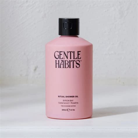 Ritual Shower Oil Byron From Gentle Habits — Shameless Media