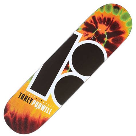 Plan B Skateboards Torey Pudwill Tie Dye Prospec Skateboard Deck