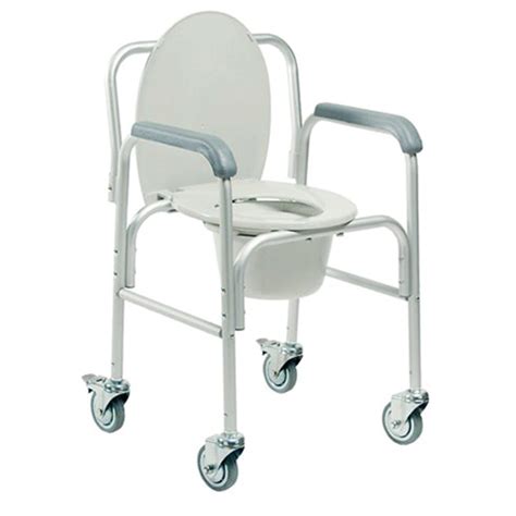 Aluminum Commode With Wheels Nsn