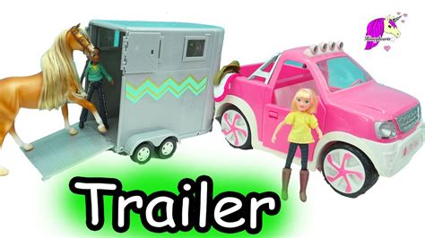 Loading Spirit Riding Free Breyer Horses Into Lori Doll Horse Truck