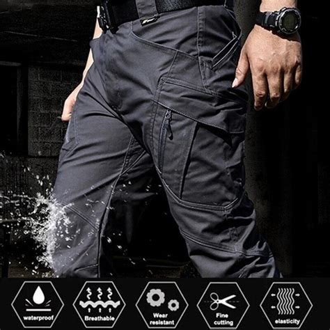 Ix9 Ix7 City Military Casual Cargo Pants Elastic Outdoor Army Trousers Men Many Pockets