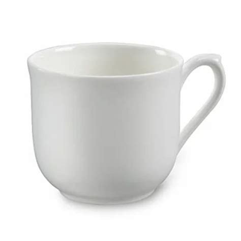 Ceramic Plain White Mug For Office Capacity 200ml At Rs 150 Piece In