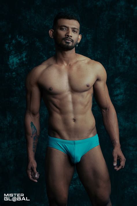 Mister Global 2023 Swimwear Portrait